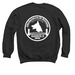 Haf- Crew Sweatshirt, a Black Crewneck Sweatshirt (back-view)