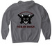 Straw Dogs&nbsp;, a Charcoal Gildan Softstyle Pullover Hoodie (back-view)