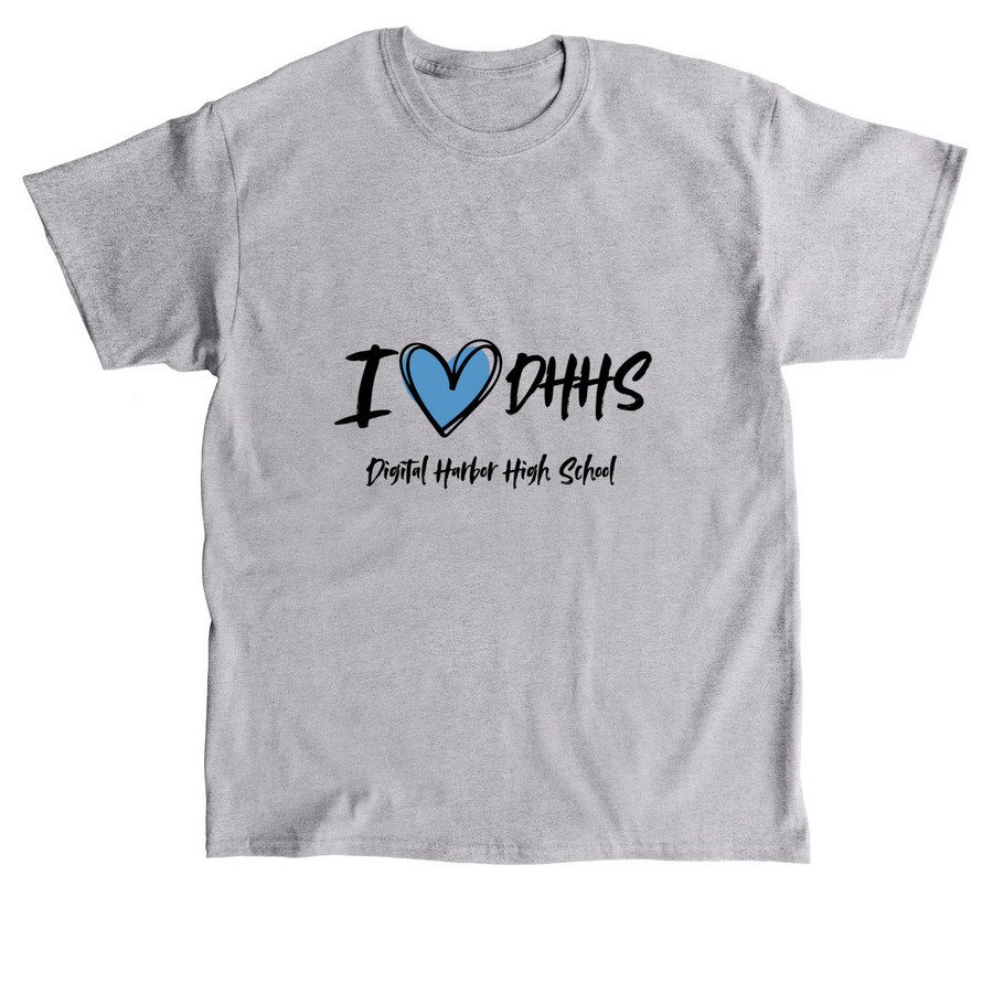 I (heart) DHHS, a Sport Grey Classic Unisex Tee