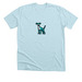 90's WAG Shirt, a Heather Ice Blue Premium Unisex Tee