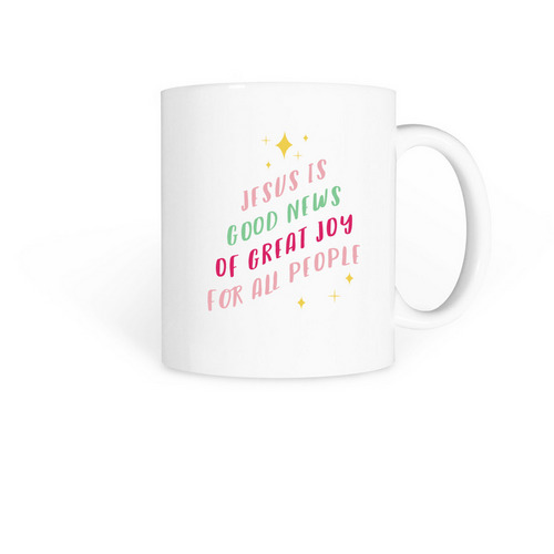 Good News Mug, a White Coffee Mug