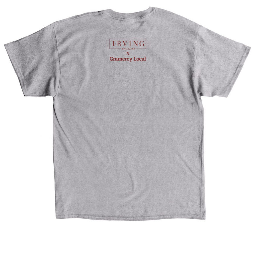 10003 Varsity Maroon, a Sport Grey Classic Unisex Tee (back-view)
