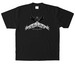 $KRRT COBAIN TRAP MESSIAH LOGO, a Black Heavyweight Garment Dye Tee