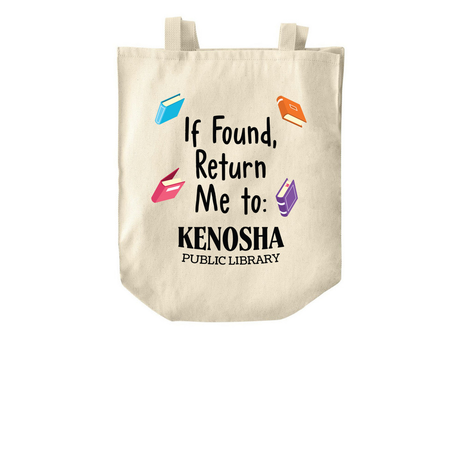 If Found Tote Bag, a Natural Over-the-Shoulder Shopping Tote Bag