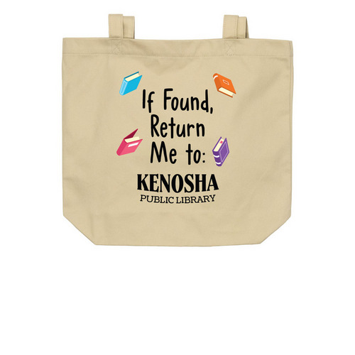 If Found Tote Bag, a Oyster Organic Cotton Tote Bag