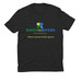 Support Roots and Rivers Collaborative, a Space Black Allmade Eco Triblend Unisex Tee