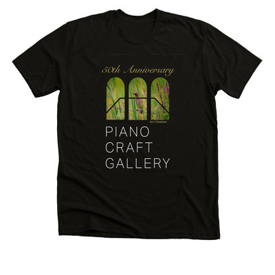 Piano Craft Gallery 50th Anniversary Shirt, a Solid Black Blend Premium Unisex Tee