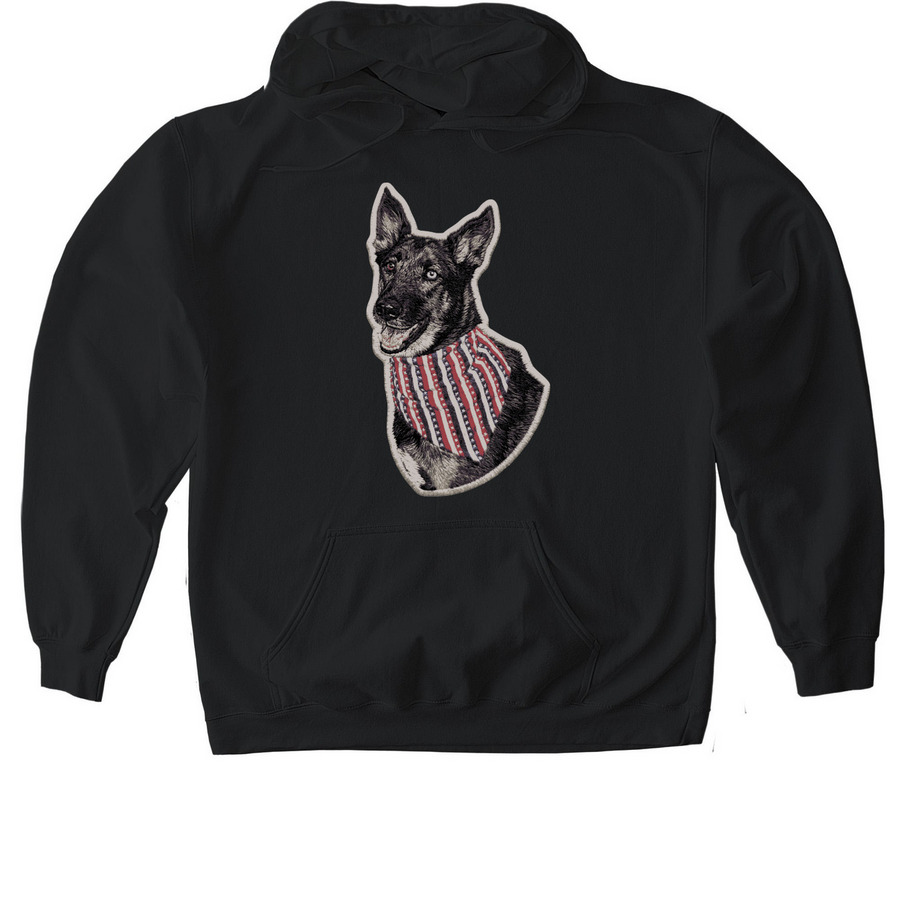 Even Good Dogs Have Bad Days Cancer Fund&nbsp;, a Black Gildan Softstyle Pullover Hoodie