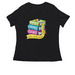 Read Banned Books, Gain Forbidden Knowledge, a Black Women's Relaxed V-Neck Tee