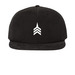Harvest Bible Chapel Hats, a Black Printed Umpqua Snapback Cap