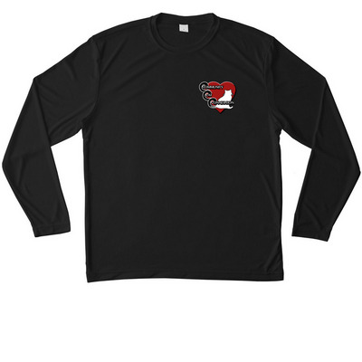 Community Cat Connection, a Black Unisex Performance Long Sleeve Tee