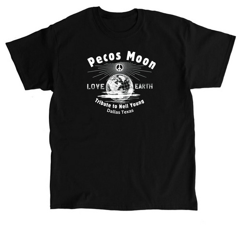 Pecos Moon Earth 2026, a Black Classic Unisex Tee