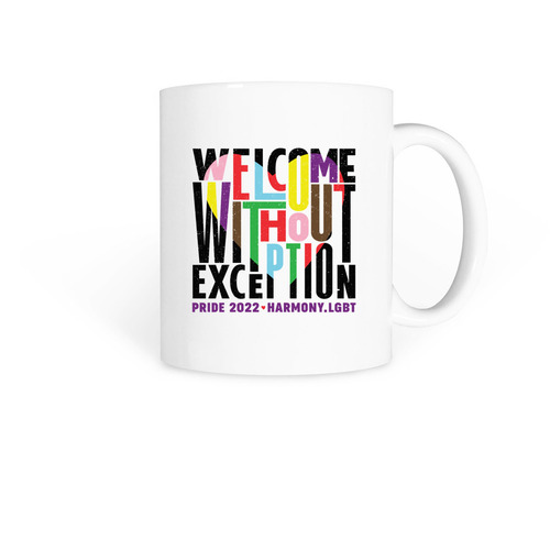 Harmony Pride 2022 Mugs, a White Coffee Mug