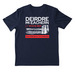 Deirdre McEachern for NH State Rep, a College Navy Nike Dri-FIT Jersey Blend Performance Tee (back-view)