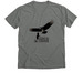 Petunia Flying, a Deep Heather Premium V-Neck Tee