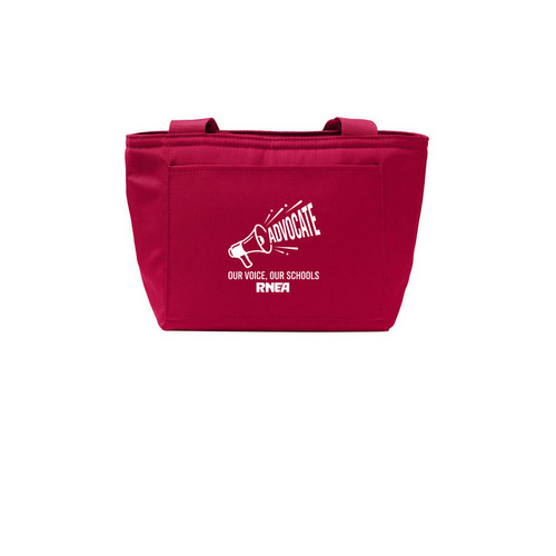 RNEA Lunch Tote, a Rich Red Insulated Lunch Tote