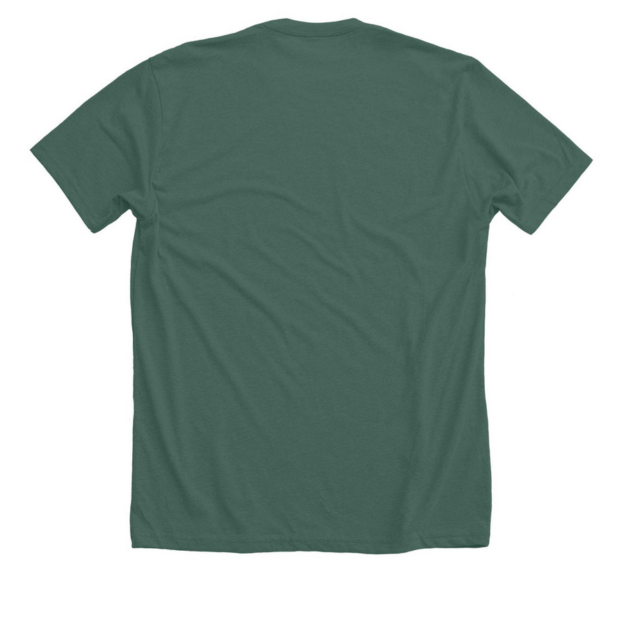 Wizard of Oz Collection, a Heather Forest Premium Unisex Tee (back-view)