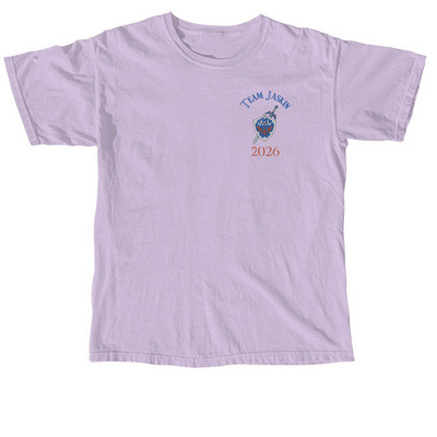 Team Jaskin 2026 T-Shirt, a Orchid Comfort Colors Unisex Tee