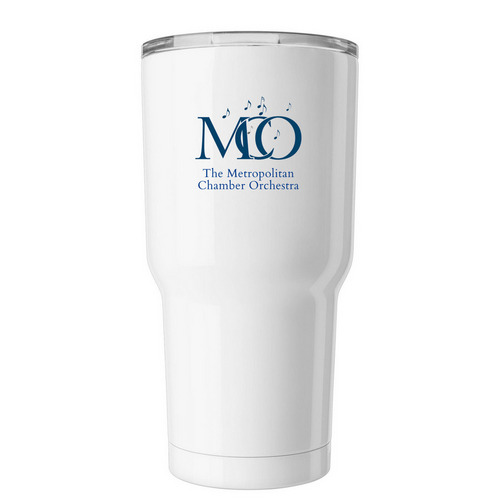 The Metropolitan Chamber Orchestra, a White Insulated Tumbler