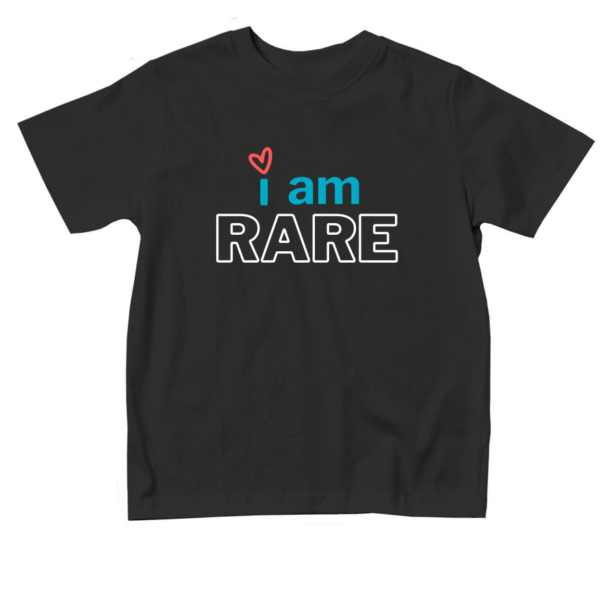 I Am RARE Toddler Tee, a Black Toddler Tee