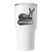 Survival Mode Official Logo Travel Mug, a White Insulated Tumbler