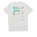 Bear Fruit Campaign Tee, a Fairly White Allmade Eco Triblend Unisex Tee (back-view)