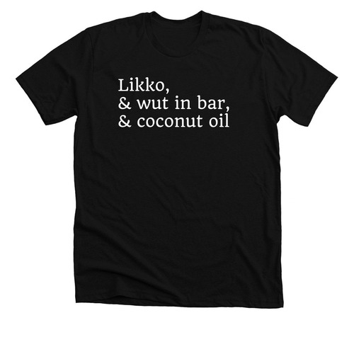 Likko, a Solid Black Blend Premium Unisex Tee