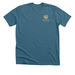 Hula Manu Uniform Top, a Heather Deep Teal Premium Unisex Tee