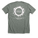 34th Annual Animal Law Conference - Exclusive, a Deep Heather Premium Unisex Tee (back-view)