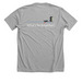 What's for breakfast?, a Athletic Heather Premium Unisex Tee (back-view)