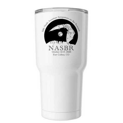 2026 NASBR Tumbler, a White Insulated Tumbler