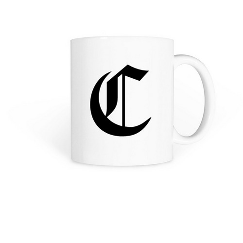 Collegian Classic Logo, a White Coffee Mug
