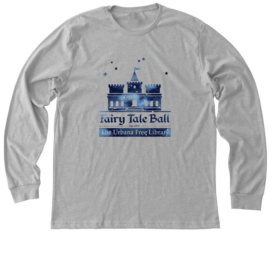 Fairy Tale Ball - Blue, a Athletic Heather Premium Long Sleeve Tee