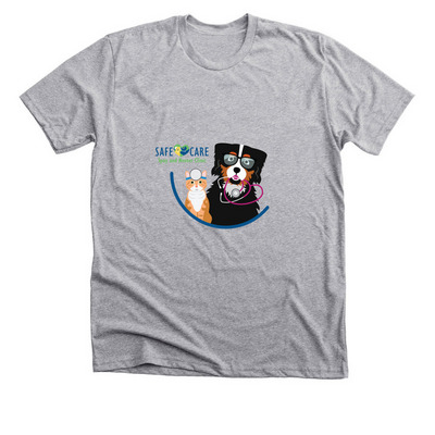 SAFE Care Needs You!, a Athletic Heather Premium Unisex Tee