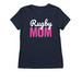 Women's Rugby Mom T-Shirt, a Night Sky Navy Allmade Eco Triblend Women?s Tee