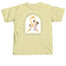 Hope Blooms for Annalyn-YellowChildhoodCancer, a Butter Comfort Colors Unisex Tee (back-view)