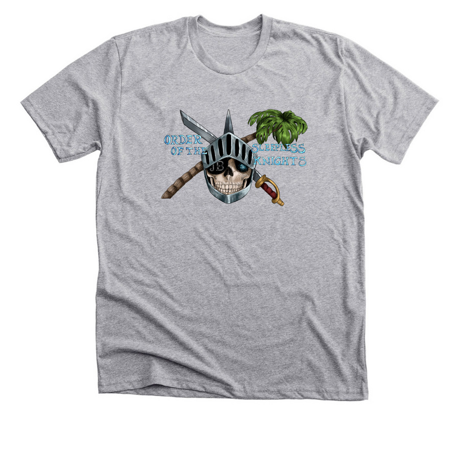 Order of the Sleepless Knights&nbsp;, a Athletic Heather Premium Unisex Tee
