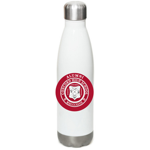 CHS Alumni Water Bottle&nbsp;, a White Stainless Steel Water Bottle
