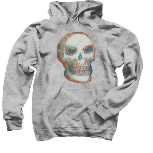 Mr. Deatho, a Sport Grey Pullover Hoodie