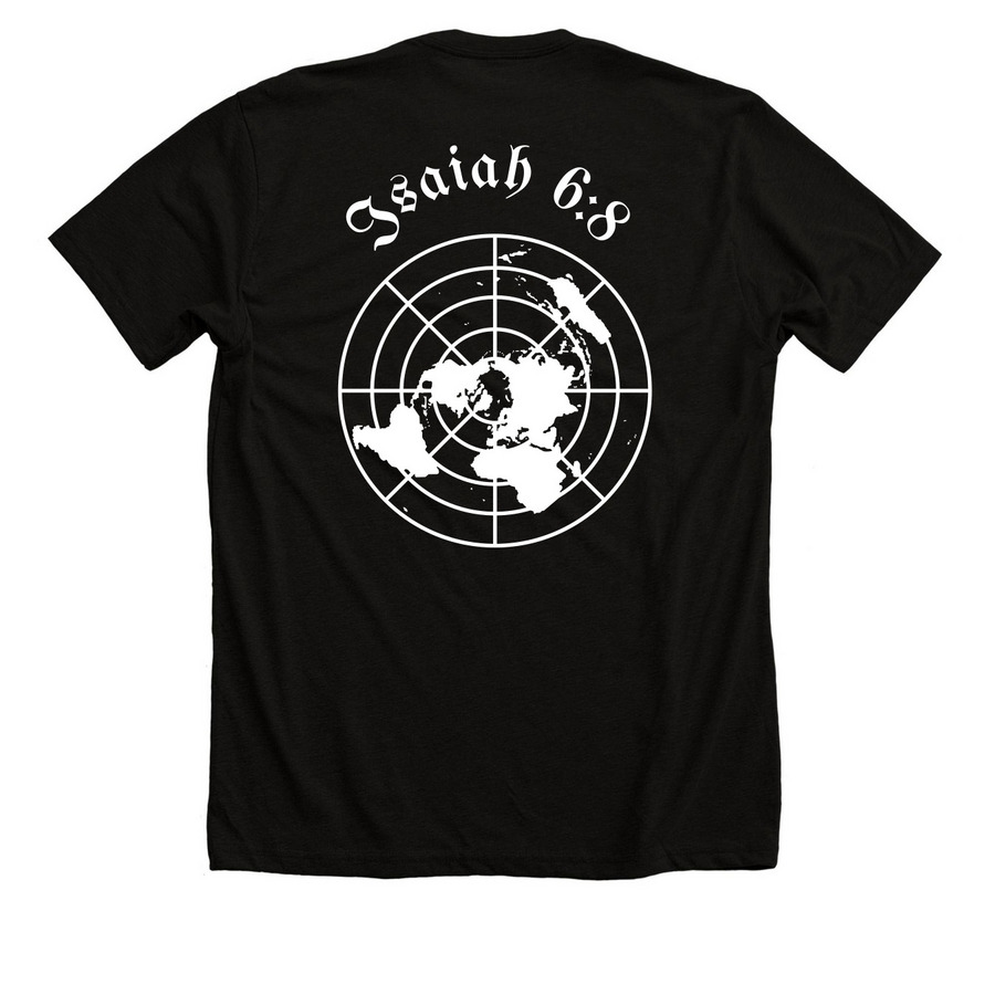 Mission Fund, a Solid Black Blend Premium Unisex Tee (back-view)