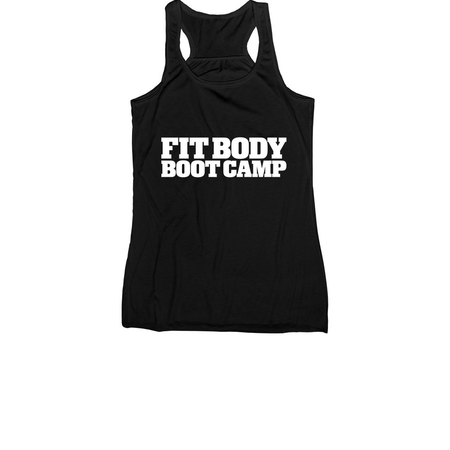 Standard logo- Tank tops, a Black Women's Racerback