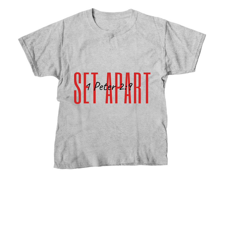 Ink & Grace ? SET APART Collection, a Sport Grey Youth Unisex Tee