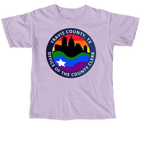 Pride, a Orchid Comfort Colors Unisex Tee