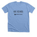 Rescue Never Stops, a Heather Carolina Blue Premium Unisex Tee