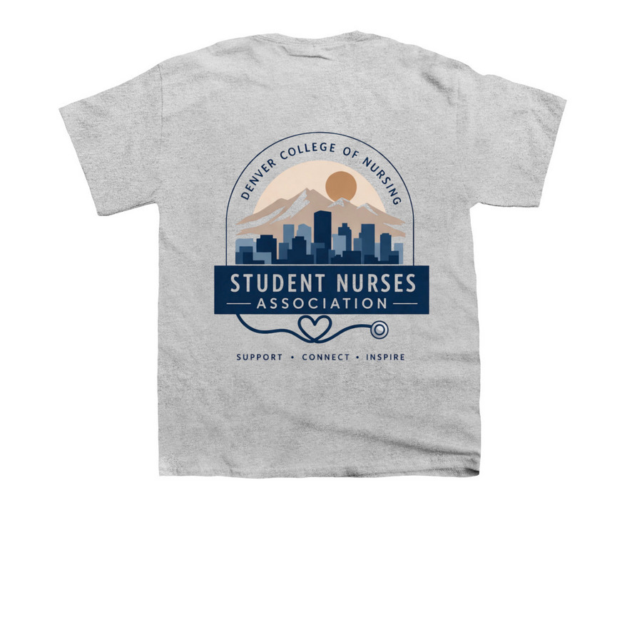 SNA Merchandise, a Sport Grey Youth Unisex Tee (back-view)