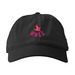 Strawbango Groovy Cap, a Black Printed Eco Baseball Cap
