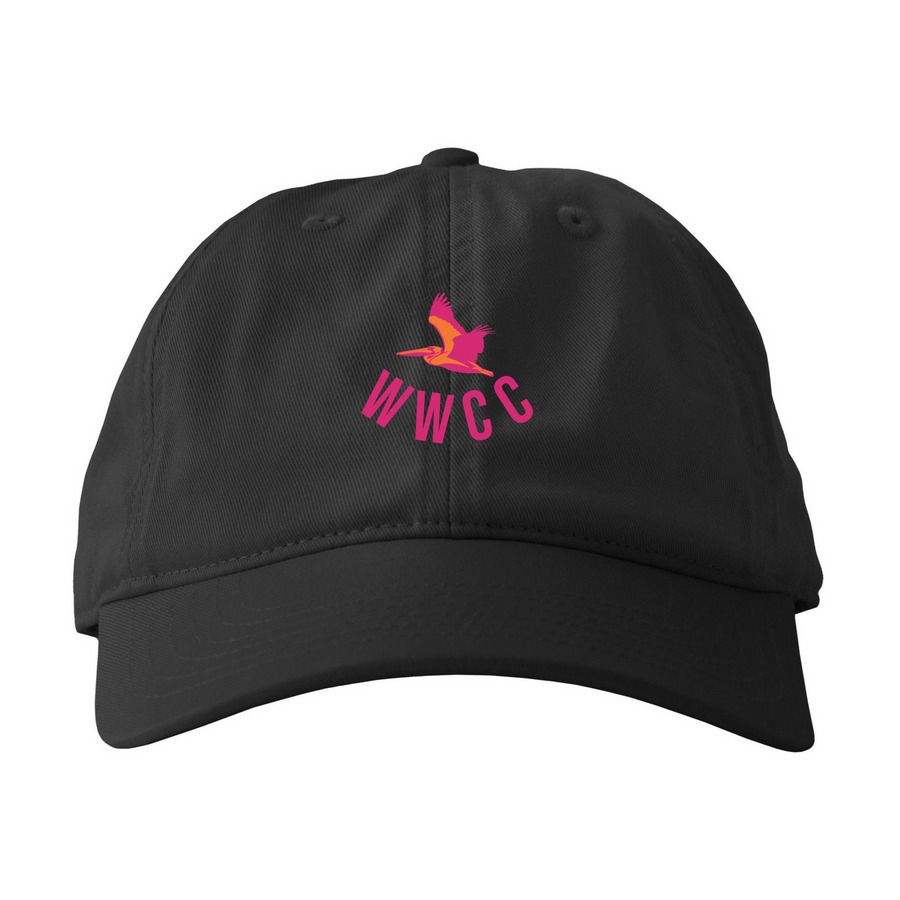 Strawbango Groovy Cap, a Black Printed Eco Baseball Cap