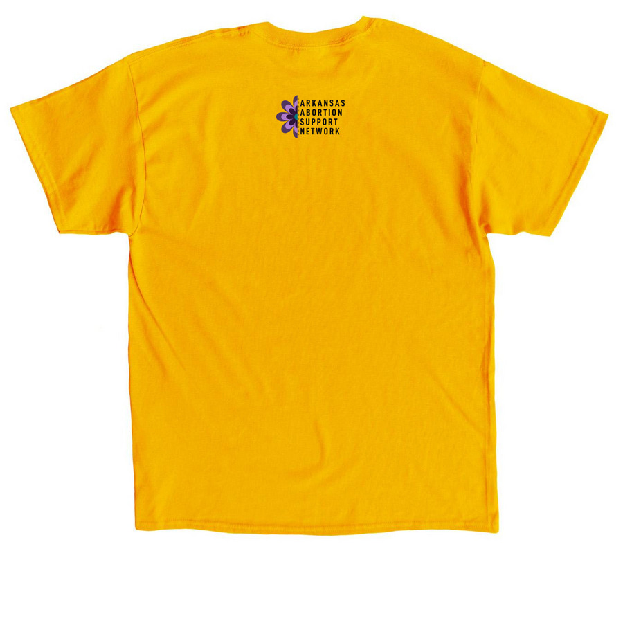 Mother By Choice Mother For Choice, a Gold Classic Unisex Tee (back-view)