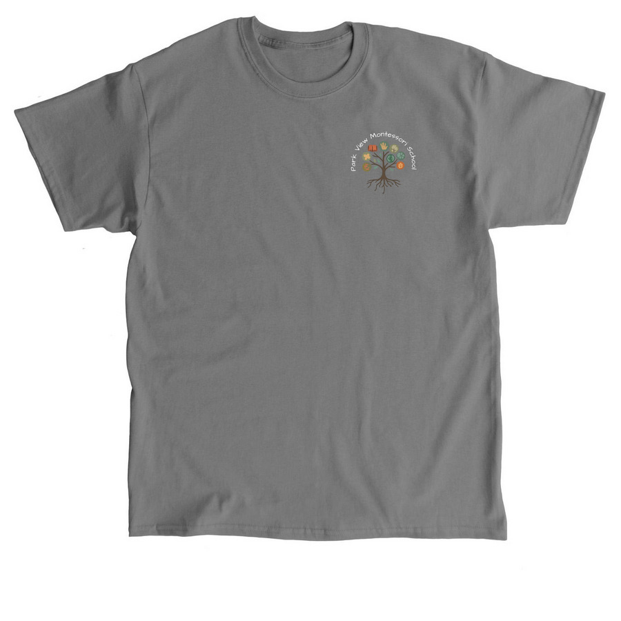 Park View Montessori School, a Charcoal Classic Unisex Tee