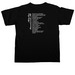 Secret Garden, a Black Comfort Colors Unisex Tee (back-view)